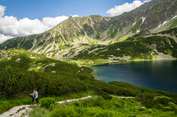 Valley of five polish ponds. Poland.