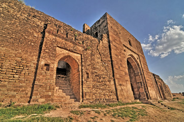 Rohtas Fort -  16th-century fortress located near the city of Jhelum in the Pakistani province of Punjab.