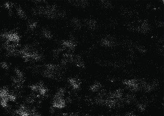 Uneven, natural black and white texture vector. Distressed overlay texture. Grunge background. Abstract textured effect. Vector Illustration. Black isolated on white background. EPS10.