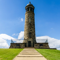 Crich lighthouse UK tower inland