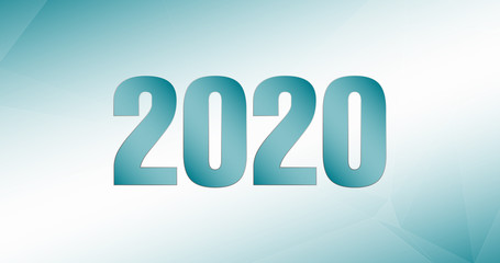 2020 new year two thousand and twenty