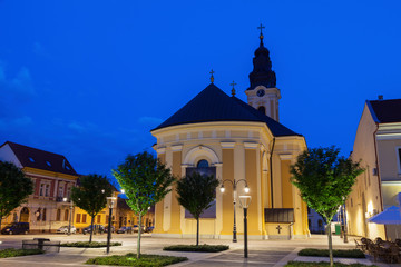 Fototapeta na wymiar St. Nicholas Cathedral in Oradea