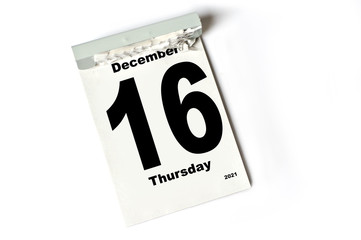 16. December 2021