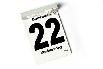 22. December 2021