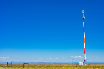 Obraz premium Cell Phone Tower in the countryside of South Africa