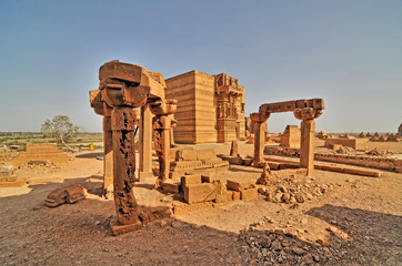 Makli Necropolis  -  one of the largest funerary sites in the world, near the city of Thatta, in Pakistan. © robnaw