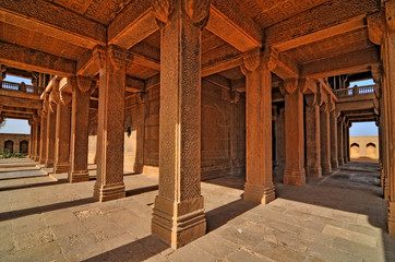 Makli Necropolis  -  one of the largest funerary sites in the world, near the city of Thatta, in Pakistan. © robnaw
