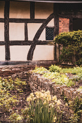 Shottery Village Stratford upon Avon, Warwickshire, England UK. Location of Ann Hathaways cottage (Wife of William Shakespeare)