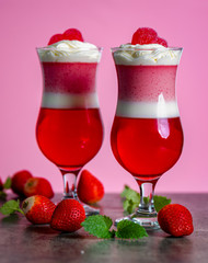 Panna Cotta with berries