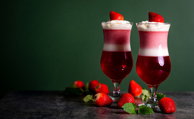 Panna Cotta with berries