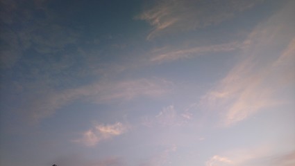 sky with clouds