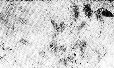 Vector fabric texture. Distressed texture of weaving fabric. Grunge background. Abstract halftone vector illustration. Overlay to create interesting effect and depth. Black isolated on white. EPS10.