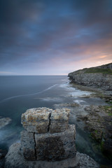 Dorset Jurassic Coast Sunset