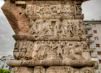 Arc de Galère à Thessalonique, Grèce (détail)