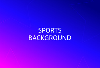 sports background gradient vector illustration