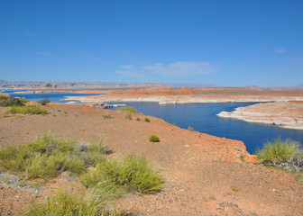 lake powell in utah southwest usa