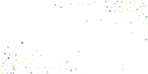 Festive confetti. Celebration stars. Joyous stars 