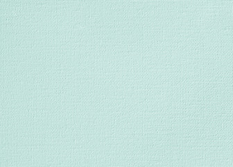 Canvas burlap natural fabric pattern background for painting in pastel teal blue color