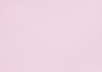 Canvas burlap fabric texture background for arts painting in pink light sweet pale old rose pastel color