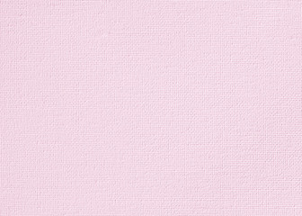 Pink canvas burlap fabric texture background for arts painting in pink light sweet pale old rose pastel color