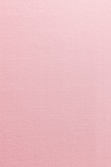 Silk cotton linen blended fabrics textile textured background in light sweet red pink color