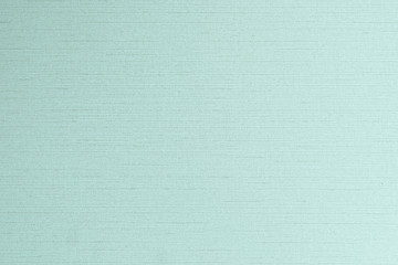 Green Background silk cotton linen blended fabric textile texture in pastel white pale green blue...
