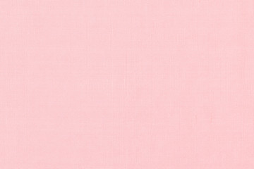 Woven cotton linen fabric textile textured backdrop in pastel light sweet romantic pink red color tone