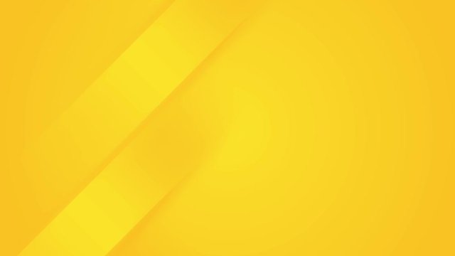 Light sunny yellow looped gradient abstract background. Minimal animation for presentation, event, party text backdrop. Halloween sale. Endless pure transition. Random moving geometric arrow up lines 