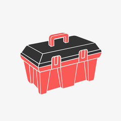 Vector Illustration Work Tool Case