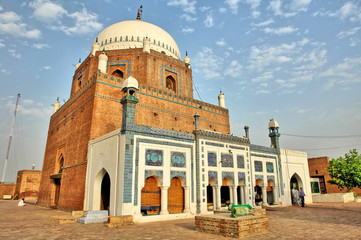 Mausoleum of Baha-ud-Din Zakaria in Multan, Pakistan