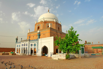 Mausoleum of Baha-ud-Din Zakaria in Multan, Pakistan © robnaw