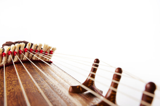 Gayageum is a Korean traditional instrument.