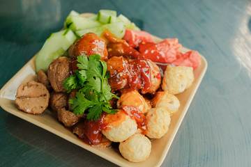 chicken with rice and vegetables