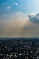 神秘的な東京の空　Mystical Tokyo Sky