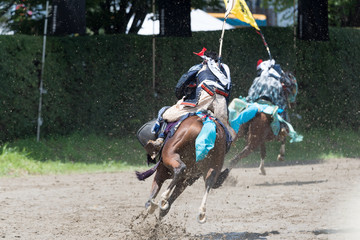 相馬野馬追　甲冑競馬
