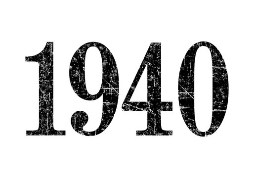 Year 1940 (Ancient Black)