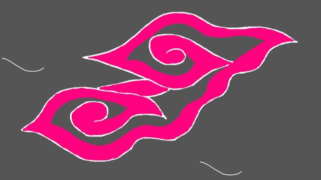 Concept batik from indonesia