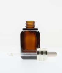 a bottle of serum for the face