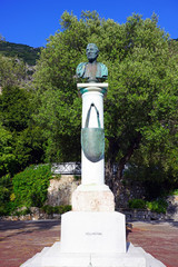 View of the La Alameda Gibraltar Botanic Gardens in Gibraltar