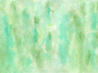 green watercolor background