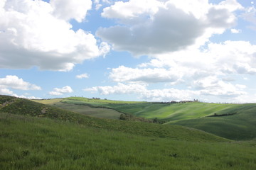 Obraz premium crete senesi