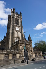 Fototapeta na wymiar Manchester Cathedral