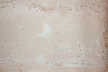 Structural plaster on wall