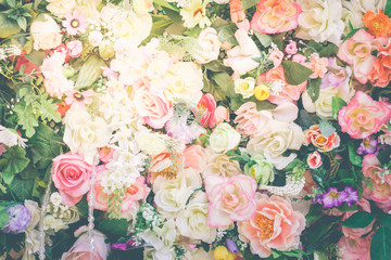 bouquet of roses background