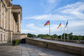 German parliament (Reichstag) building in Berlin