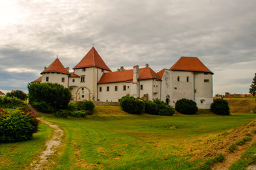 Fototapeta na wymiar Varazdinsky castle, city of Varazdin, Croatia