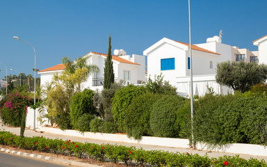 The streets of Cyprus, cottages