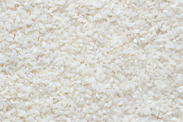 Round rice groats background