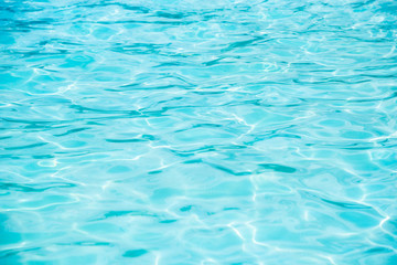 Summer pool water and reflection background 