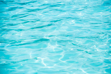 Summer pool water and reflection background 